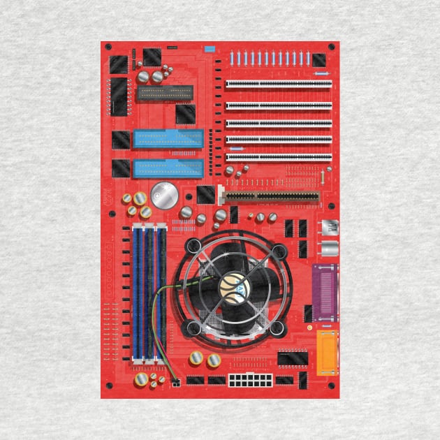 Computer Motherboard by nickemporium1